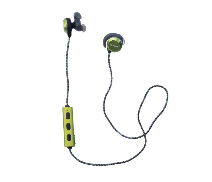 Toshiba RZE-BT300E Wireless Sports Stereo Earphone - Green - Zoom Image 1