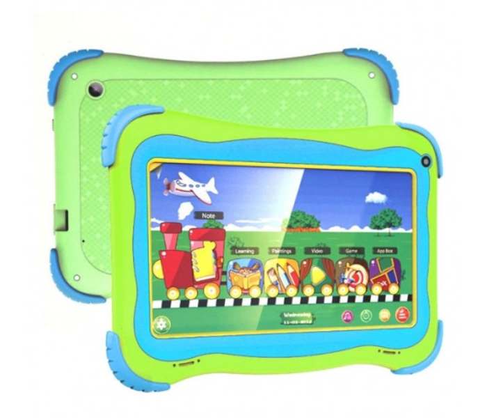 Ibrit Kids K2 7 inch 1GB RAM 8GB Storage Kids Tablet - Green - Zoom Image 3