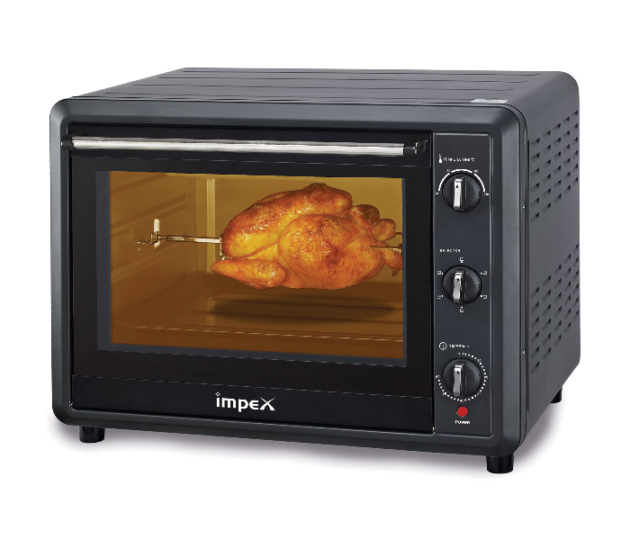 Impex OV2903 63Litre Electric Oven Rotisserie with Convection - Black - Zoom Image