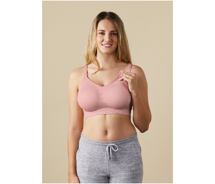 Bravado The Body Silk Seamless Nursing Bra Large - Dusted Peony - Zoom Image 2