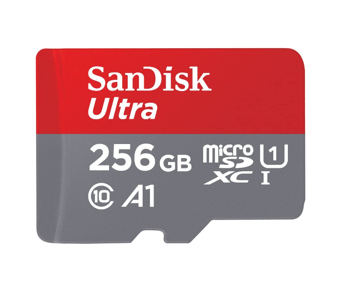 SanDisk SDSQUA4-256G-GN6MN  256GB Ultra Android  microSDXC 120MB/s Class 10 UHS-I - Zoom Image 1