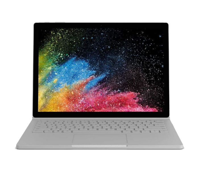 Microsoft Surface Book 2 HNQ-00018 13.5inch Intel Core i7-8650U 16GB RAM 1TB SSD 2GB GDDR5 NVIDIA GeForce GTX 1050 Graphics Windows 10 Pro English Keyboard 2 in 1 Laptop - Silver - Zoom Image 1