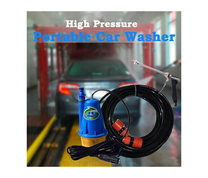 High-Pressure Car Wash Pump - Black - Zoom Image 3