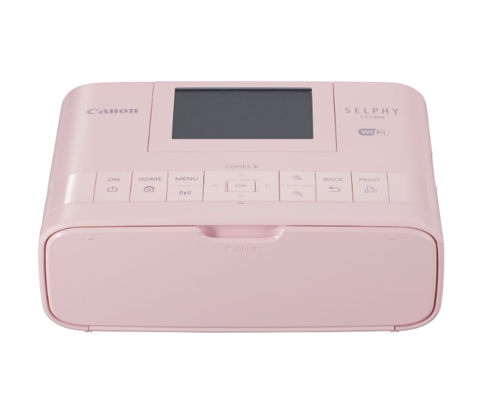 Canon Selphy CP1300 Colour Portable Photo Printer - Pink - Zoom Image 1