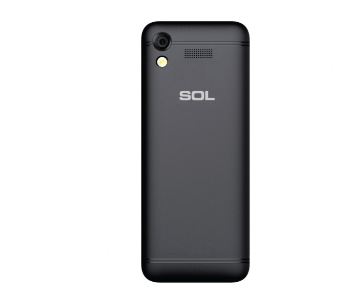 Sol Vulcan B2415 2.4inch Dual SIM Cellphone - Black - Zoom Image 2