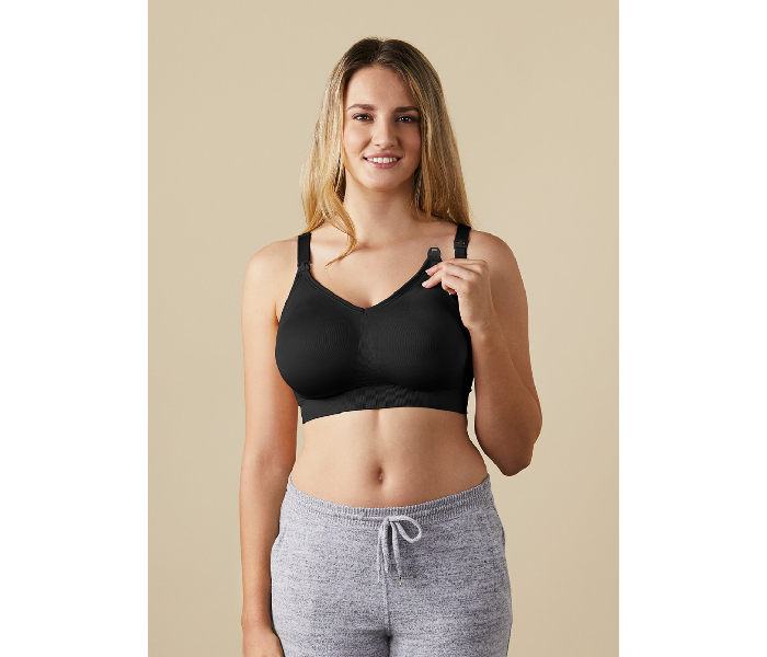 Bravado The Body Silk Seamless Nursing Bra Small - Black - Zoom Image 3