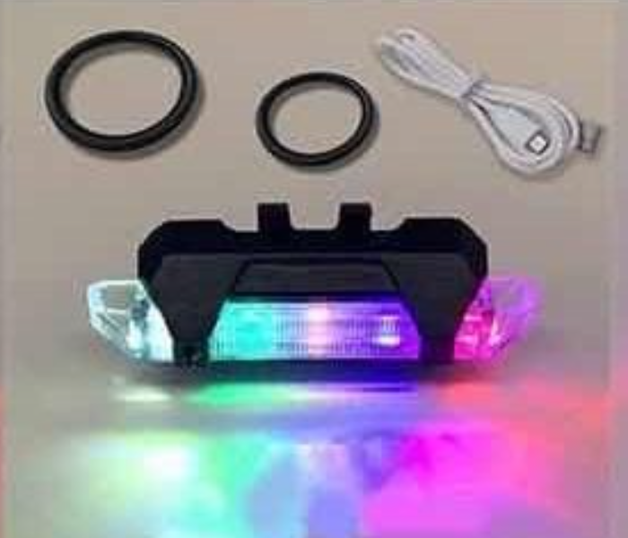 OEM Bicycle E-Scooter Waterproof Rear Tail Lights LED Colourful - Zoom Image 2