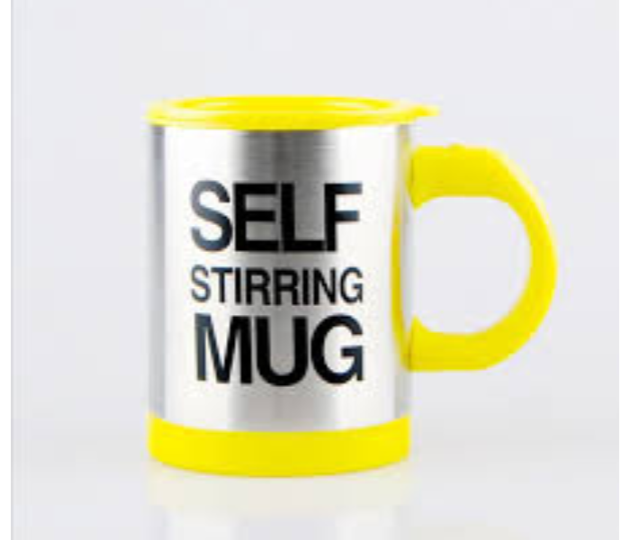 Self Stirring Coffee Mug COF1141 - Yellow - Zoom Image 1