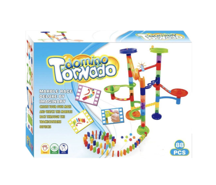 Brytostore BHT1204B 88 Pieces Domino Torwado - Zoom Image