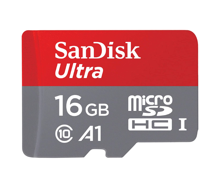 SanDisk SDSQUAR-016G-GN6MN 16GB Ultra Android microSDHC 98MB/s A1 Class 10 Card - Zoom Image 1