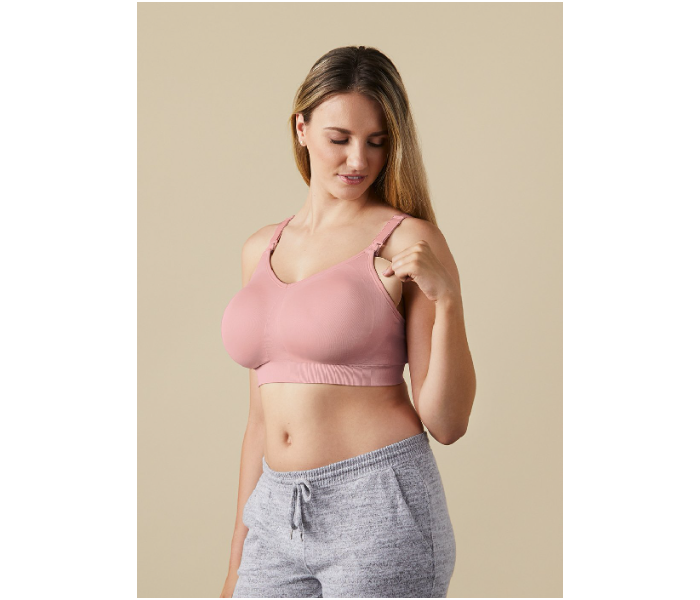 Bravado The Body Silk Seamless Nursing Bra Medium - Dusted Peony - Zoom Image 3