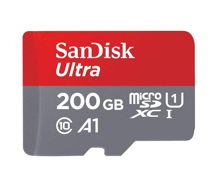 SanDisk SDSQUAR-200G-GN6MN 200GB Ultra Android microSDXC 100MB/s A1 Class 10 - Zoom Image 1