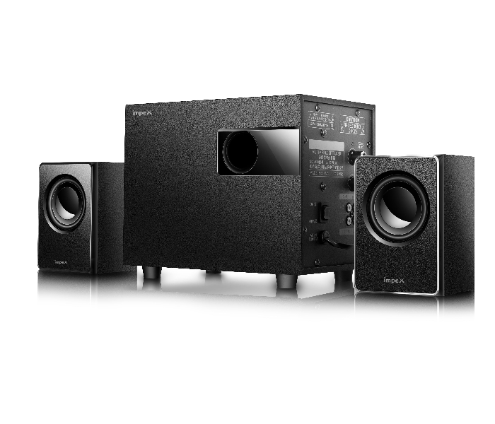 Impex HT2115 2.1 Channel Micro R1 Multimedia Speaker - Black - Zoom Image