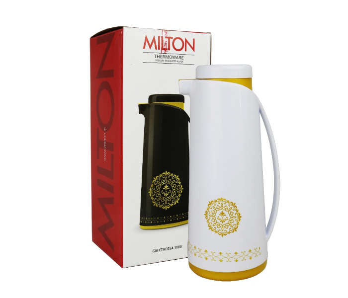 Milton 1 Liter Vacuum Insulated Flask Cafetressa - White - Zoom Image 2