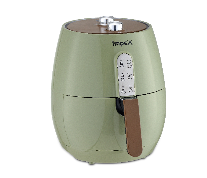 Impex AF4301 3.5 Litre Hot Air Fryer - Olive Green - Zoom Image 1