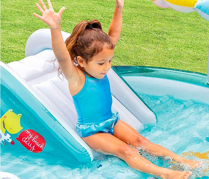 Intex 57165 Play Center Inflatable Swimming Pool- Blue - Zoom Image 2