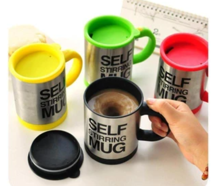 Self Stirring Coffee Mug COF1141 - Yellow - Zoom Image 2