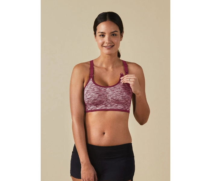 Bravado Rhythm Body Silk Seamless Nursing Bra Medium - Rosewater - Zoom Image 2