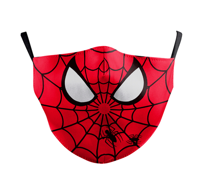 TMH-060 Washable Cloth Spiderman Face Mask - Zoom Image