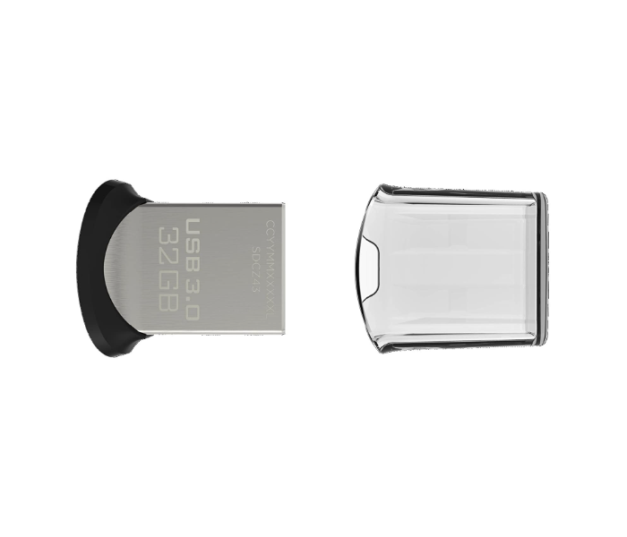 SanDisk SDCZ43-032G-GAM46 32GB Ultra Fit USB 3.0 150 Mb Per Sec Flash Drive - Black - Zoom Image 3