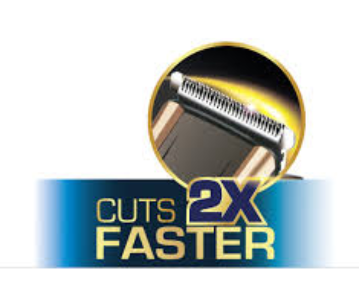 Clikon CK3252 2X Faster Stainless-Steel Hair Clipper - Black and Gold  - Zoom Image 2