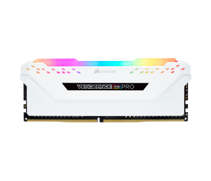 Corsair CMW16GX4M2D3600C18W Vengeance RGB PRO 16GB DDR4 DRAM 3600MHz C18 Memory Kit - White - Zoom Image 4