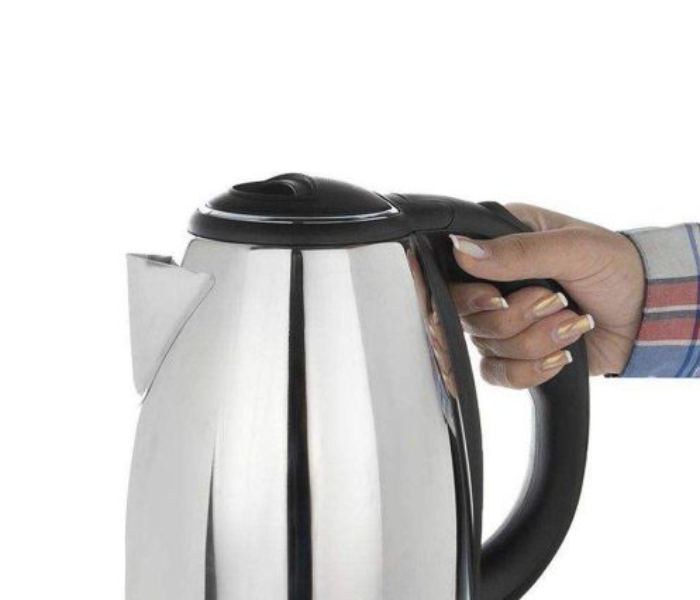 Tokyo TK007 Stainless Steel Electric Kettle, 2 Liter Capacity, 2200W Power,  Safe & Precise Water Boiler, Ergonomic Design with LED Indicators, 360  Degree Base, Black