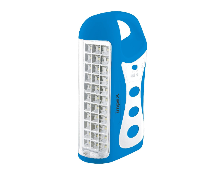 Impex IL 702 Rechargeable Emergency Light - White and Blue - Zoom Image