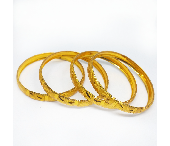 Gold Plated Bangles For Women - Golden - Zoom Image 1