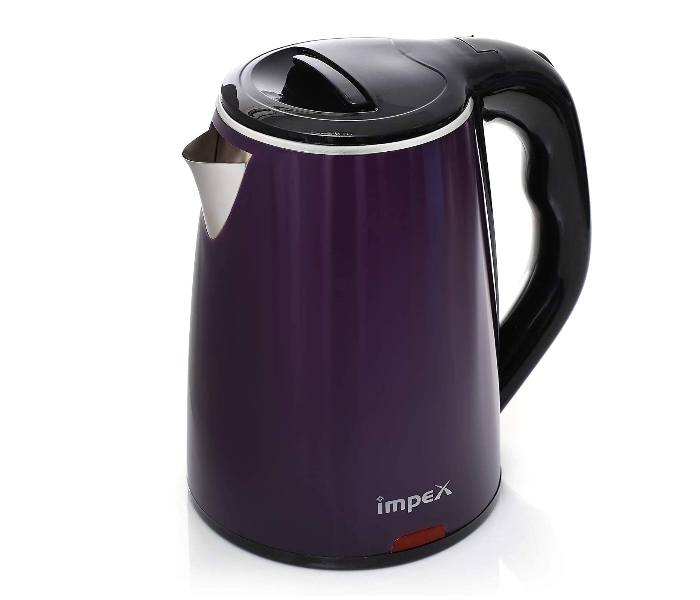 Impex Steamer 2001 Stainless Steel Double Layer Electric Kettle - Purple - Zoom Image 2