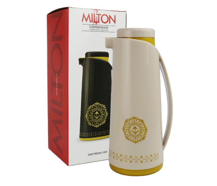 Milton 1 Liter Vacuum Insulated Flask Cafetressa -Cream - Zoom Image 2