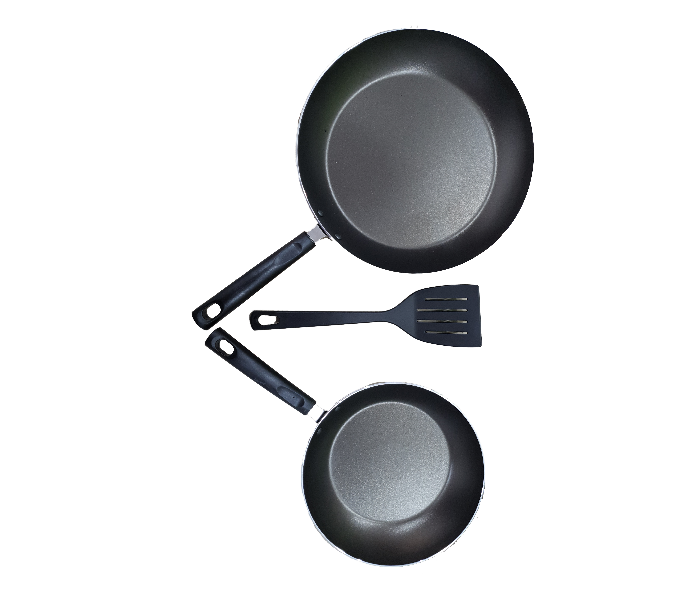 Tramontina Fry Pan Set - Black - Zoom Image 2