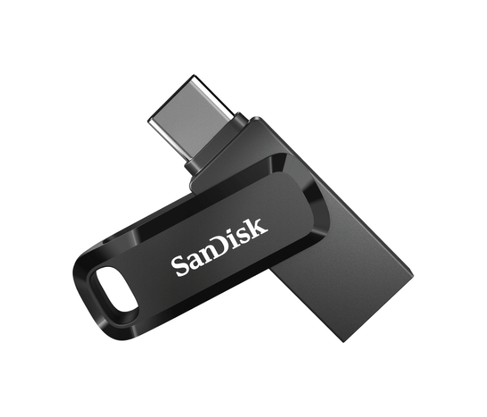 SanDisk SDDDC3-064G-G46 64GB Ultra Dual Drive Go USB Type C Flash Drive - Black - Zoom Image 1