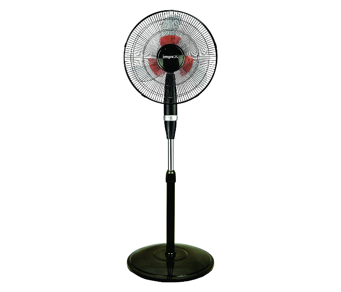 Impex PF7502 16 inch Pedestal Fan - Black - Zoom Image