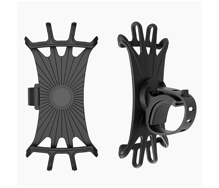 Mobile Phone Holder For Bicycle And Scooters - Black - Zoom Image 1