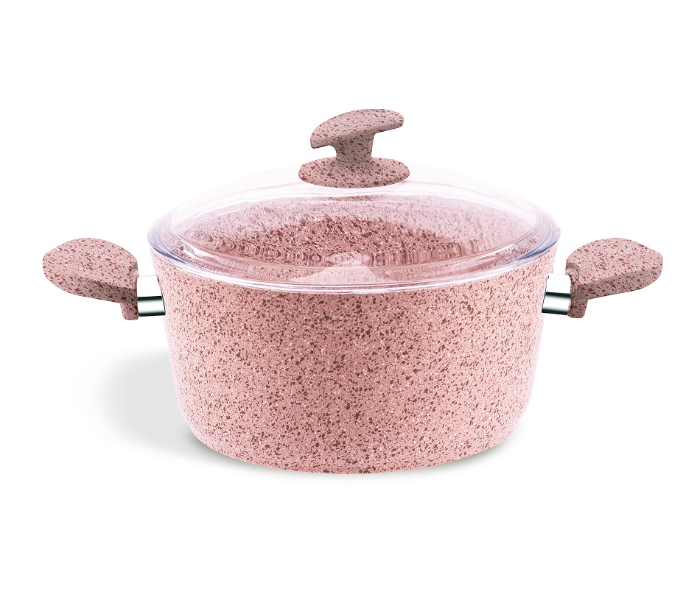 Avci HM G-PC-28 Granitec 28cm Casserole - Pink - Zoom Image