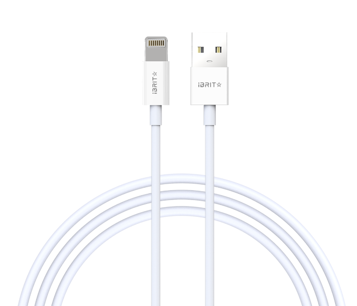 Ibrit Alpha L Lightning To USB Cable - White - Zoom Image