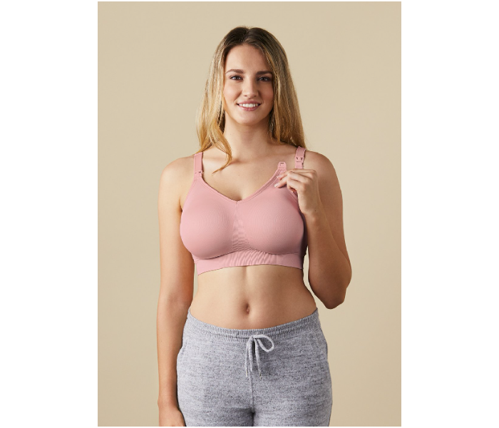 Bravado The Body Silk Seamless Nursing Bra Medium - Dusted Peony - Zoom Image 2