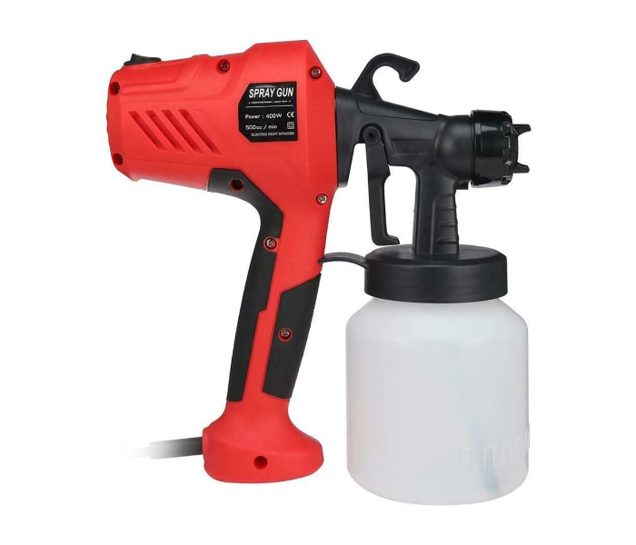 Professional 400 Watts Electric Paint Sprayer - Red - Zoom Image 1