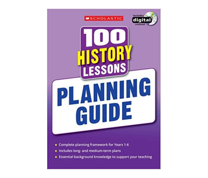 100 History Lessons Planning Guide 2014 Curriculum Book - Zoom Image