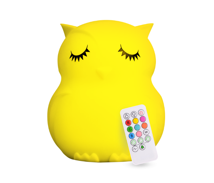 Lumipets Remote Control Owl Nightlight Toy for Kids - White - Zoom Image 3