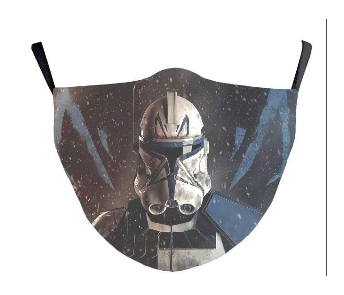 TMH-145 Star Wars Stormtrooper Washable Kids Cloth Face Mask - Zoom Image