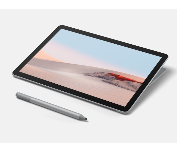 Microsoft Surface Go 2 SUF-00005 10.5 Inch Intel Core M3 8100Y Processor 8GB RAM 128 GB SSD Windows 10 Pro - Silver - Zoom Image 2