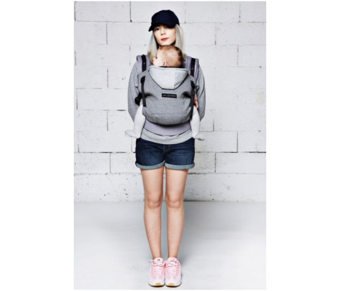 Love Radius The JPMBB Cotton Hoodie Carrier Gris Flanelle -Grey - Zoom Image 1