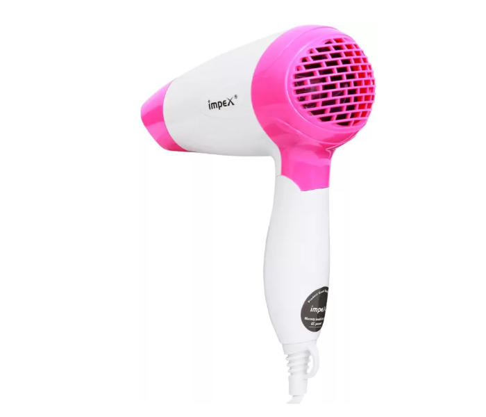 Impex HD1K2 Hair Dryer - White and Pink - Zoom Image 4