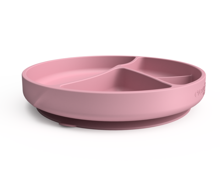 Everyday Baby Silicone Suction Plate - Rose - Zoom Image 1