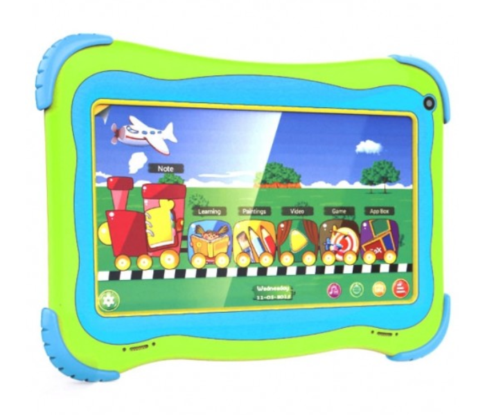 Ibrit Kids K2 7 inch 1GB RAM 8GB Storage Kids Tablet - Green - Zoom Image 1