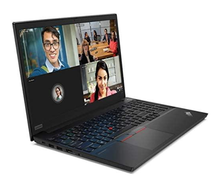 Lenovo ThinkPad E15-20RD007XUE 15.6 inch FHD Intel Core i5 10210U 1.6GHz 8GB RAM 1TB HDD 2GB AMD RADEON Graphics DOS English Keyboard with Free Laptop Bag - Black - Zoom Image 1