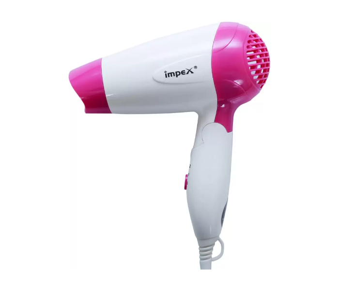 Impex HD1K2 Hair Dryer - White and Pink - Zoom Image 2