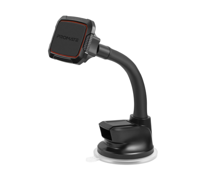 Promate Magmount-6 Magnetic Car Mount Holder - Black and Maroon - Zoom Image 1